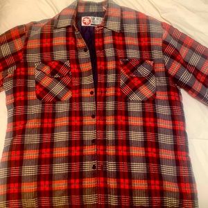 Flannel Quilt Lined Jacket